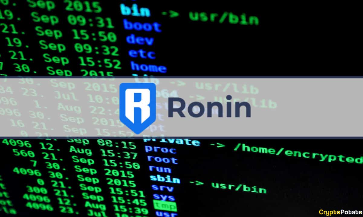 Ronin Hackers Have Moved The Stolen $625M to Bitcoin Network: Report